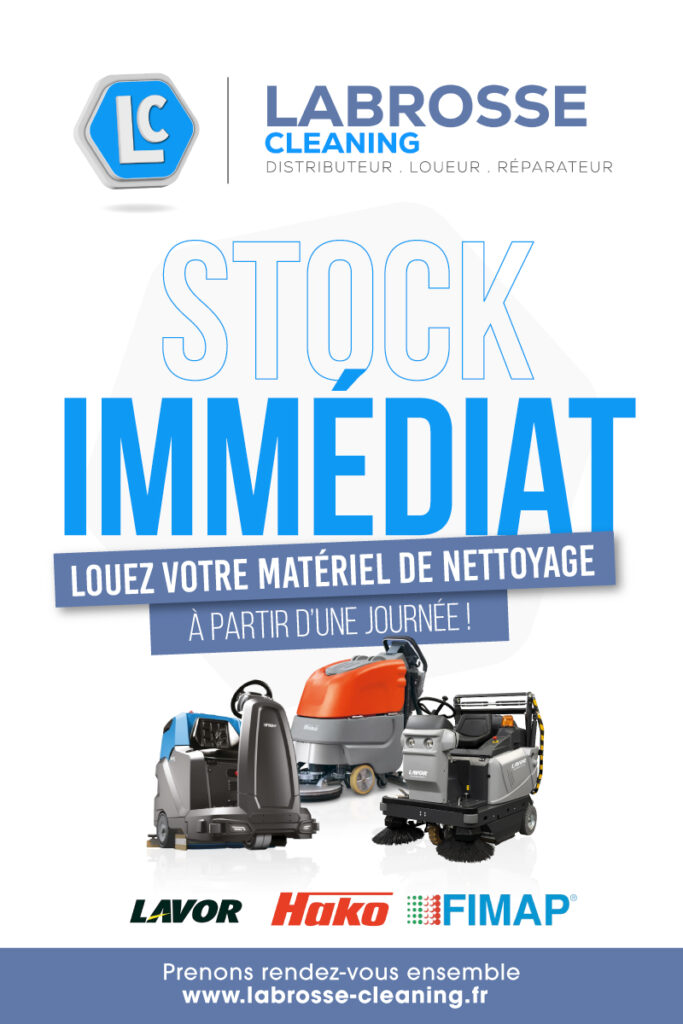 Stock immédiat machines de nettoyage